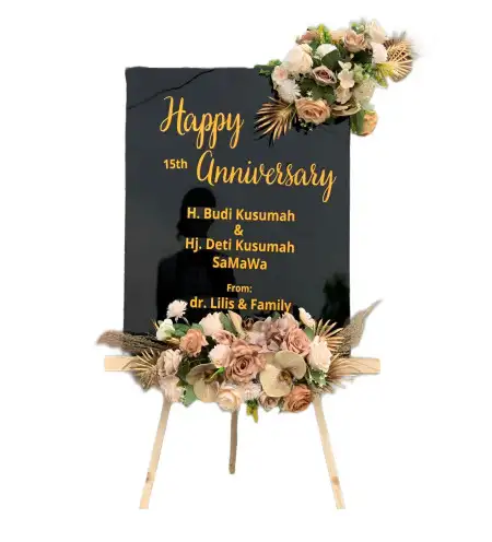 Papan Bunga Akrilik Ngering